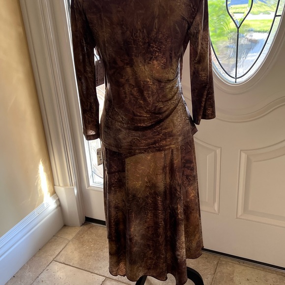 Host Pick!! Boho Chic! Stunning 2-piece Dress Yvonne Marie Designs Size Large - Picture 9 of 16